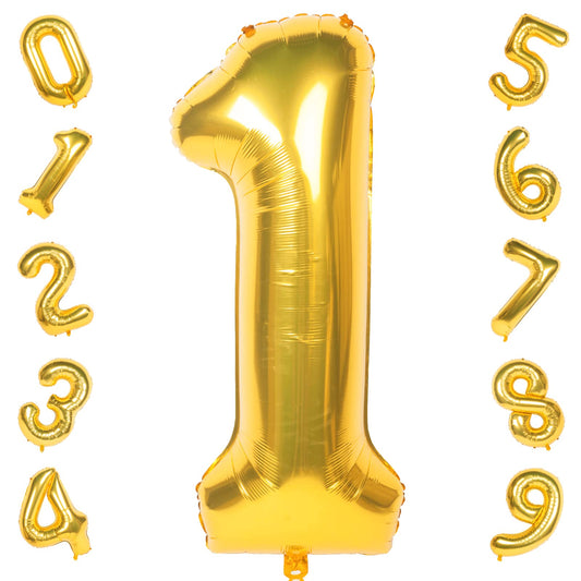 Foil Number Balloon